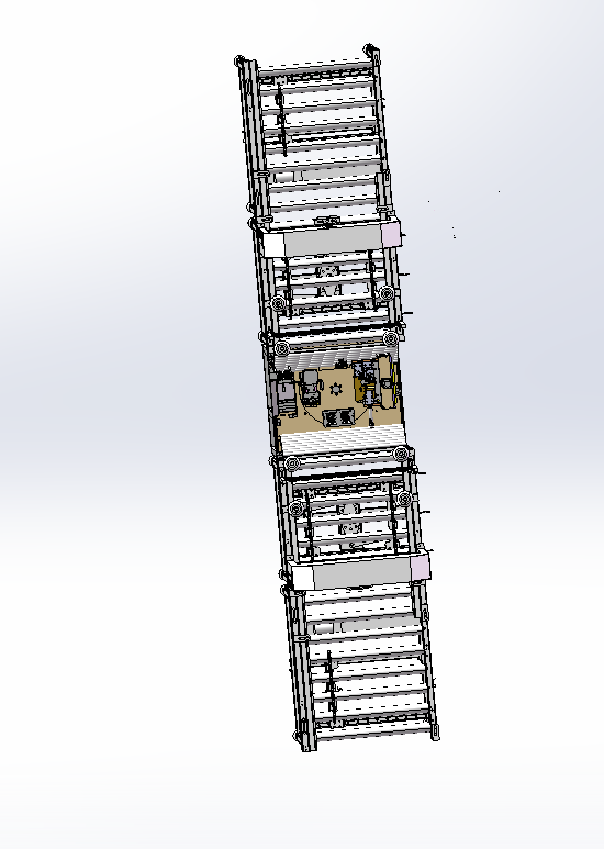 车载产品锁螺丝流水线